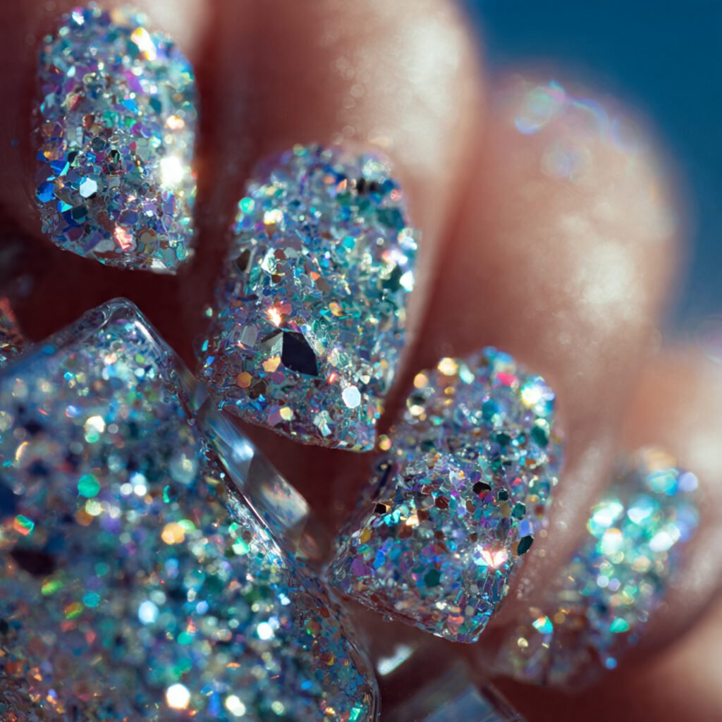 edgy square photograph of nails featuring strategi