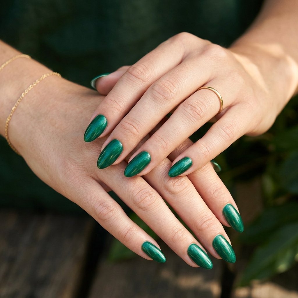 Best Emerald Green Nails Ideas to Try