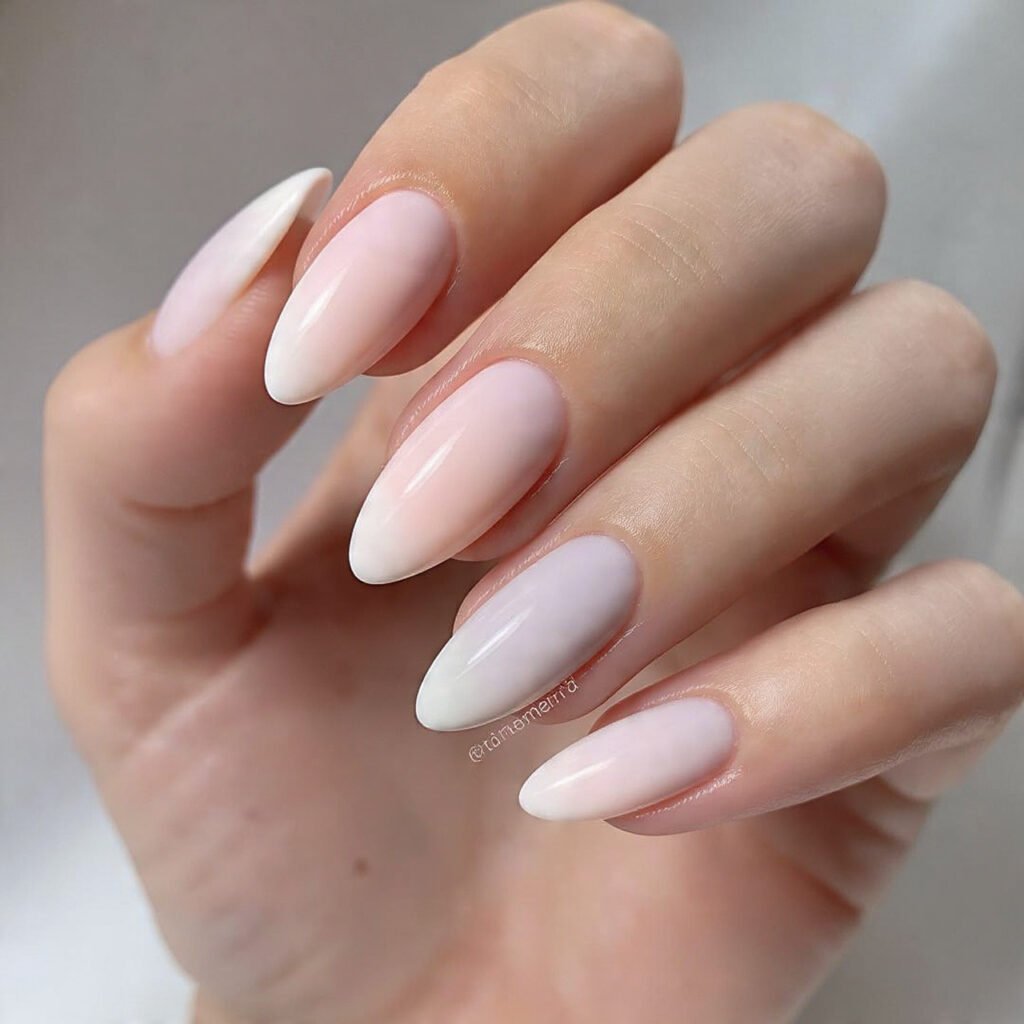 flattering square close up shot of almond shaped n