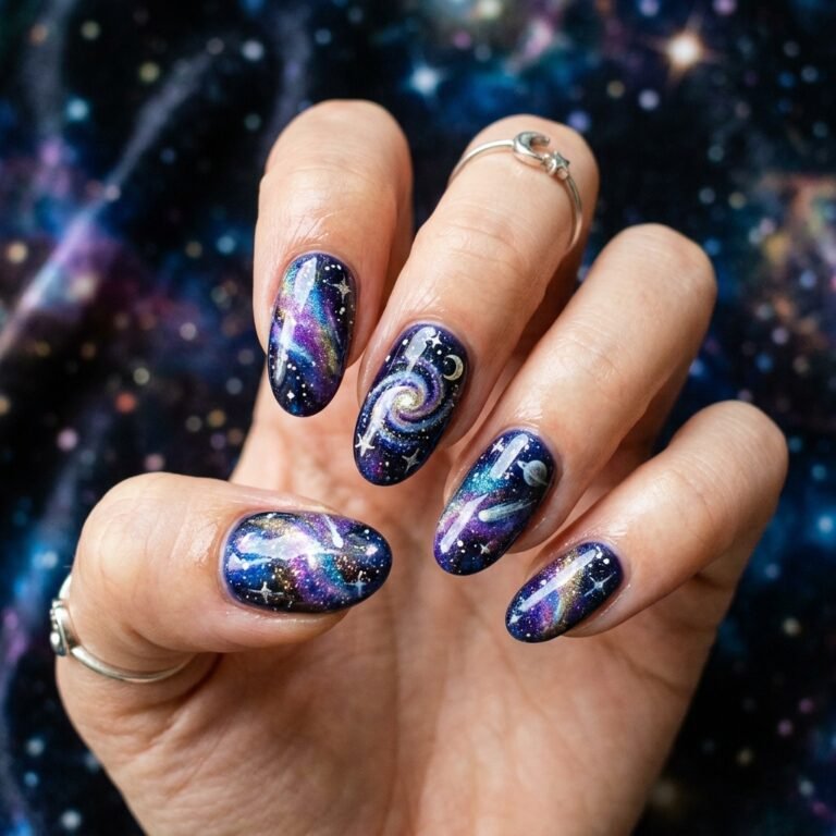 galaxy nails