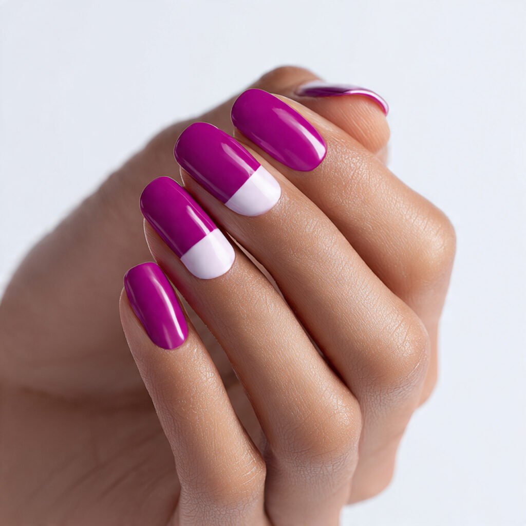 Bold Orchid Color Block