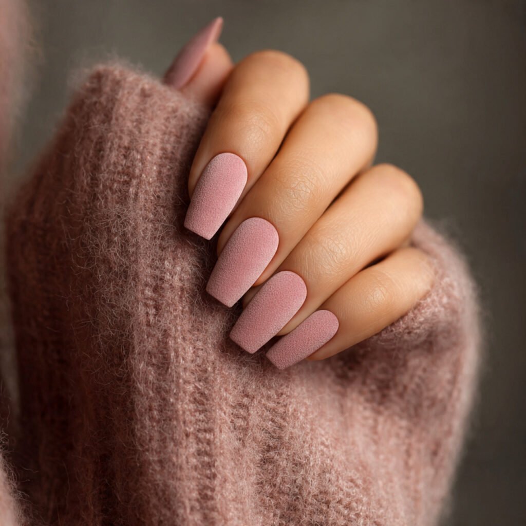 Matte Dusty Rose Elegance