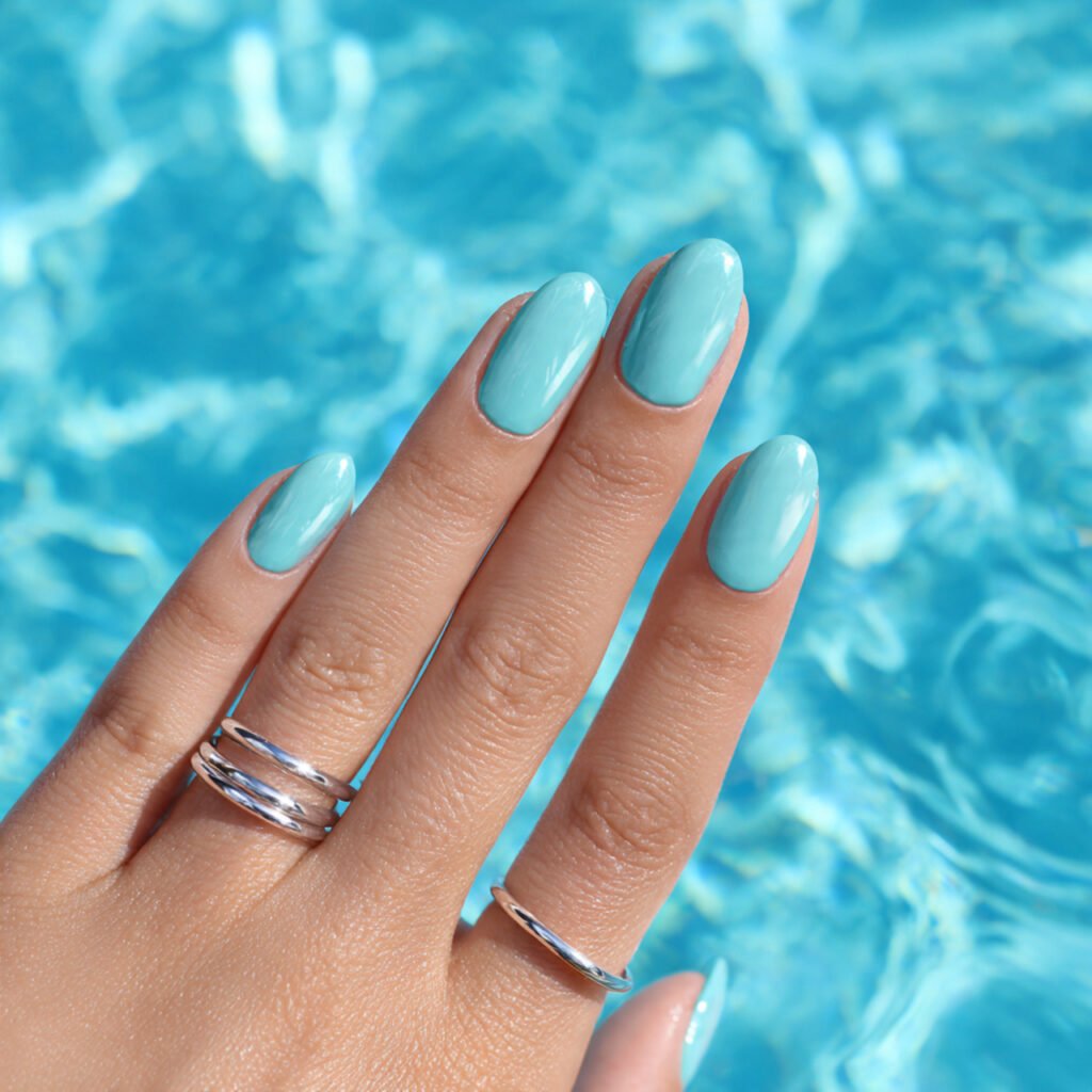 Electric Turquoise Splash