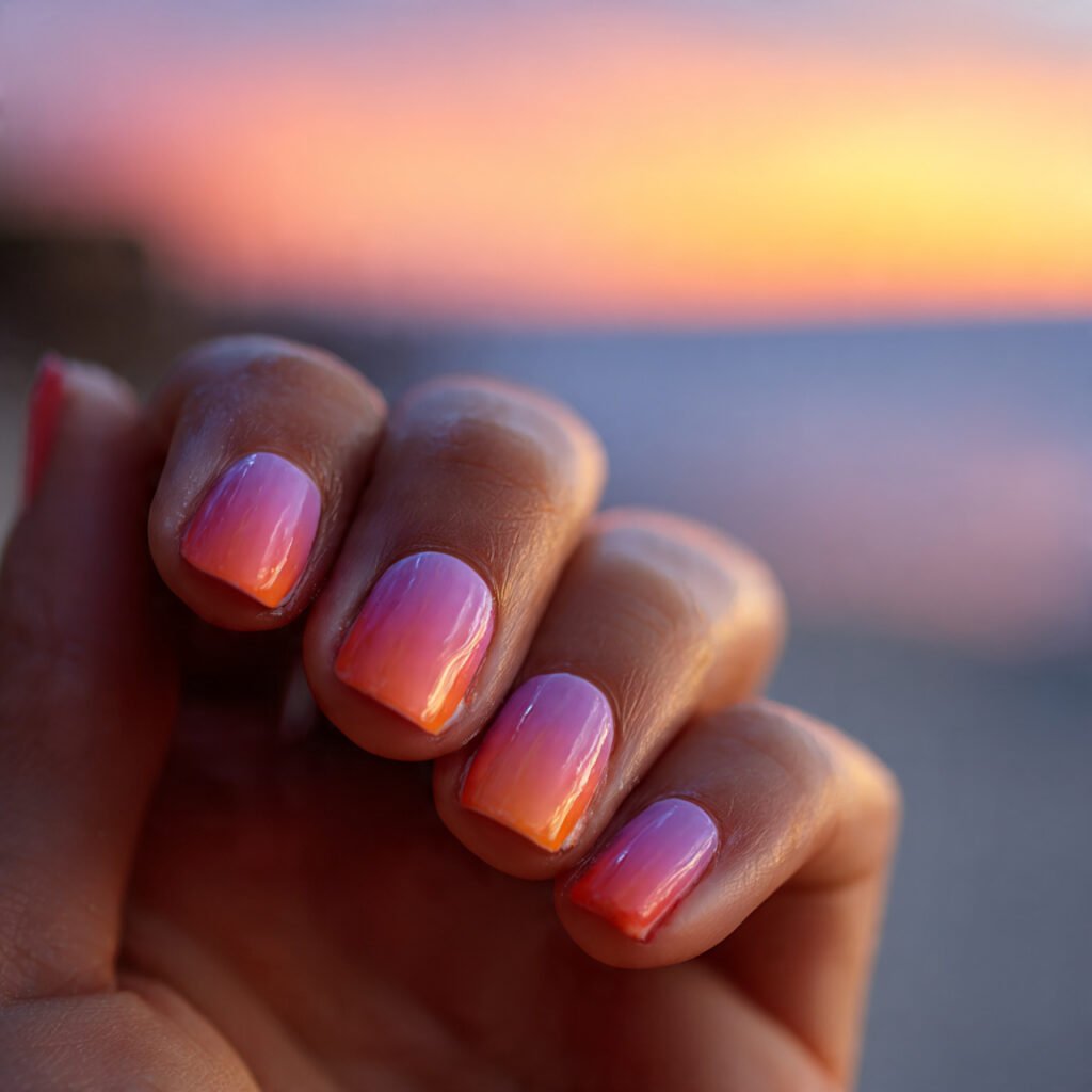 Sunset Gradient Summer Vibes