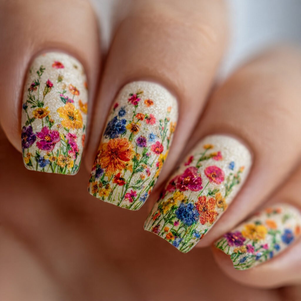 Wildflower Meadow Inspired Art Ideas
