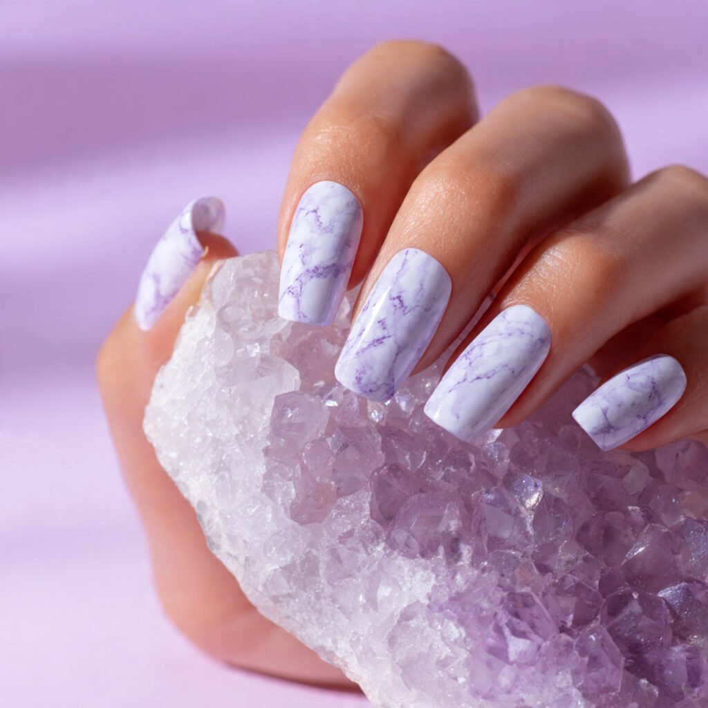 Lilac Marble Stone Texture Ideas