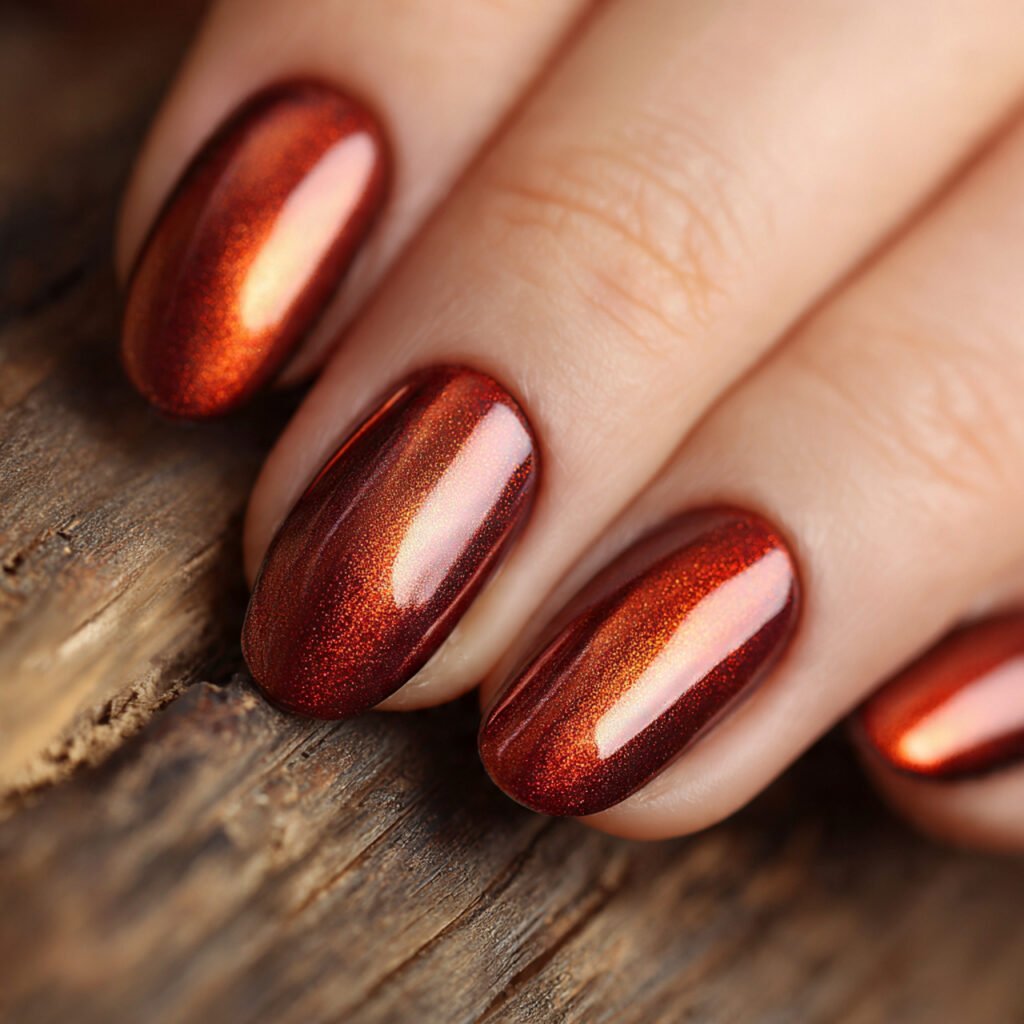 Burnished Copper Red Metallic