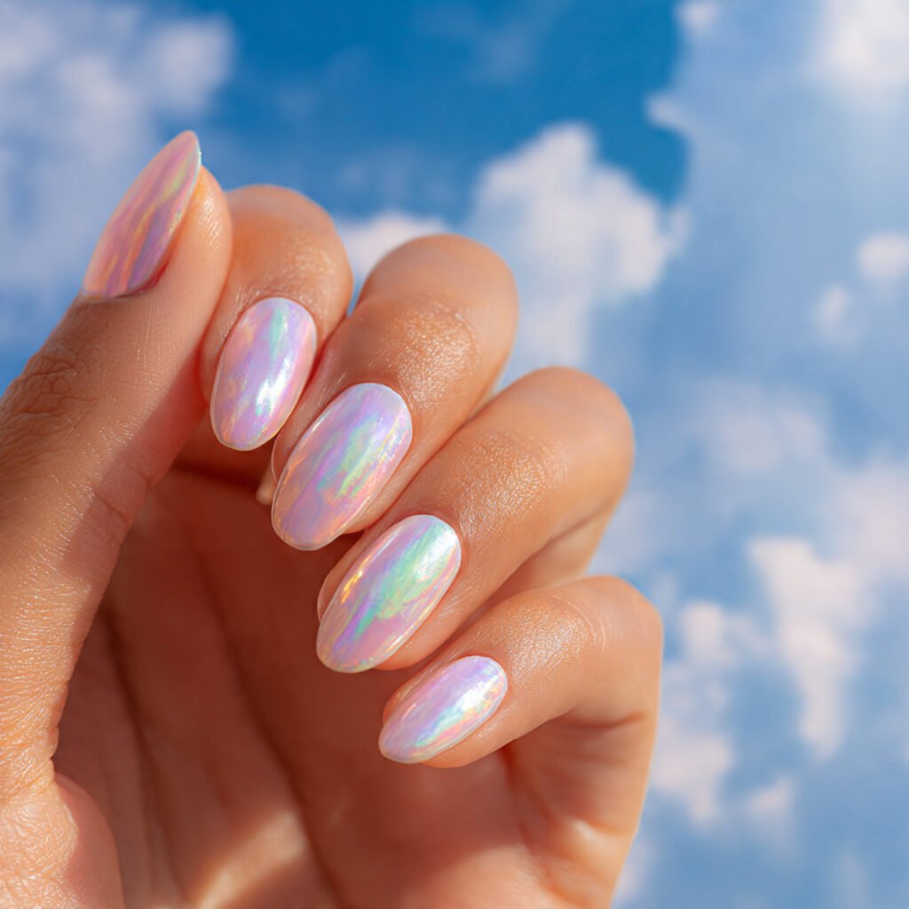 Pearlescent Seashell Shine