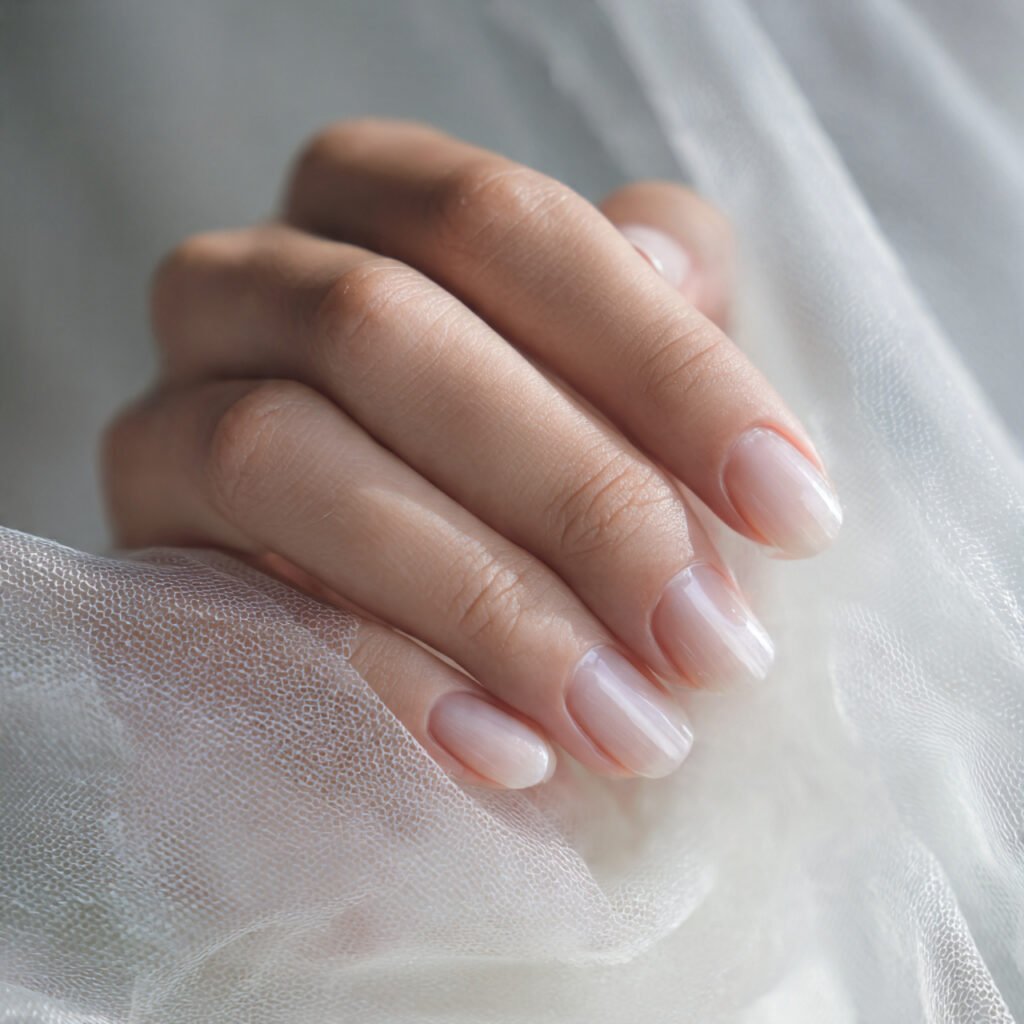 Sheer White Veil Effect