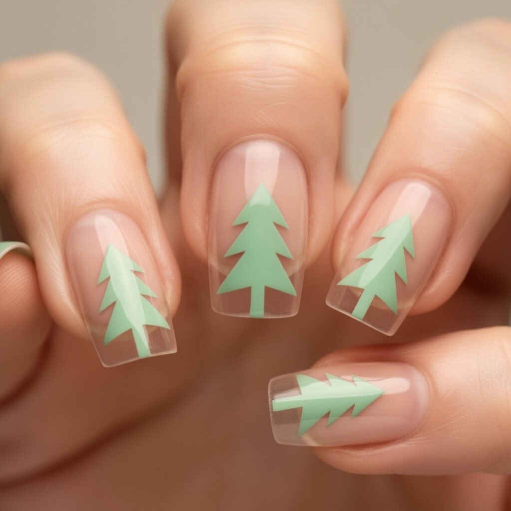 Negative Space Pine Art