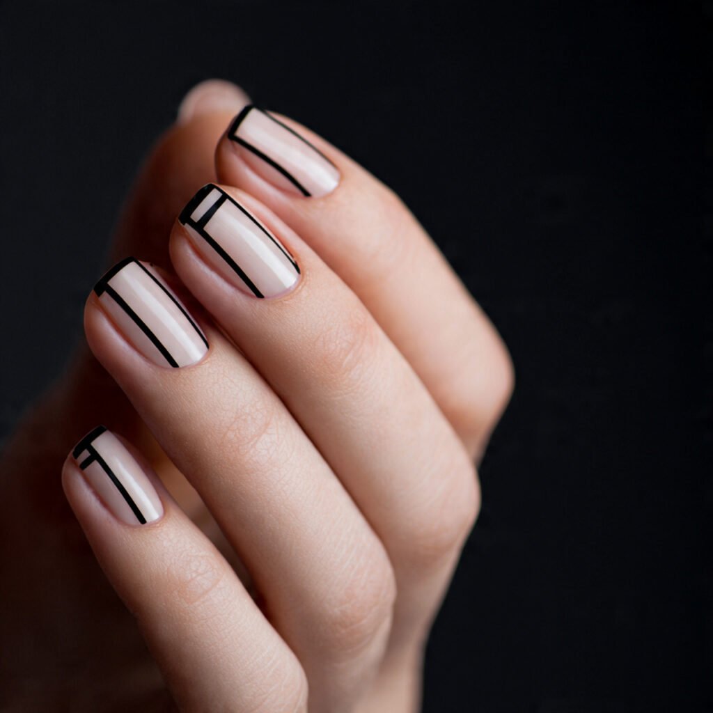 Minimalist Negative Space Lines