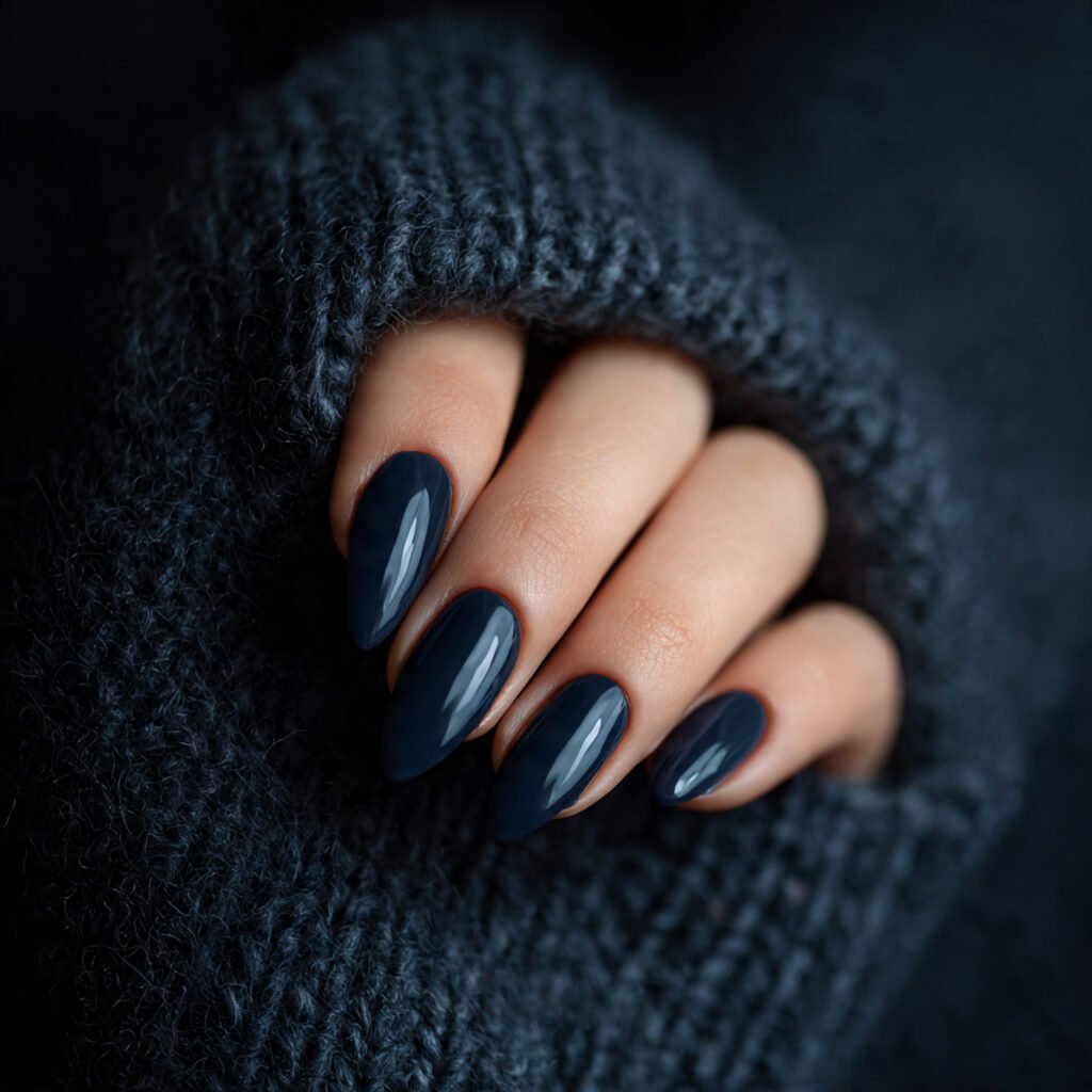 Moody Midnight Navy Textures