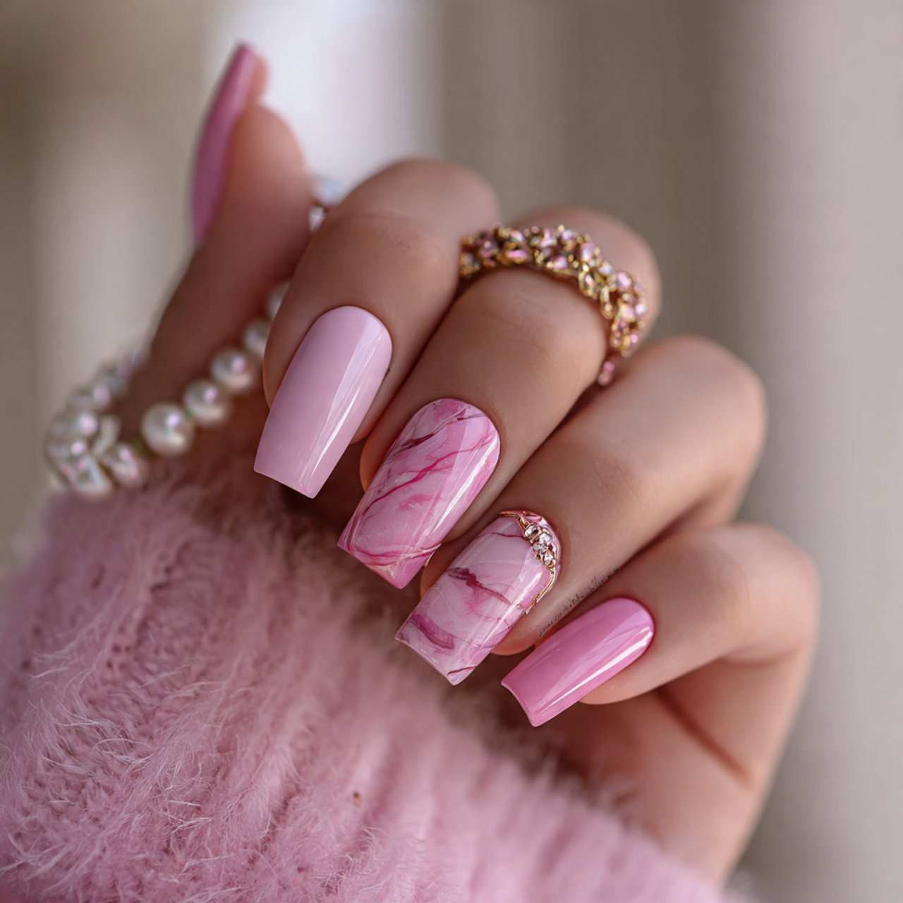 pink nail ideas