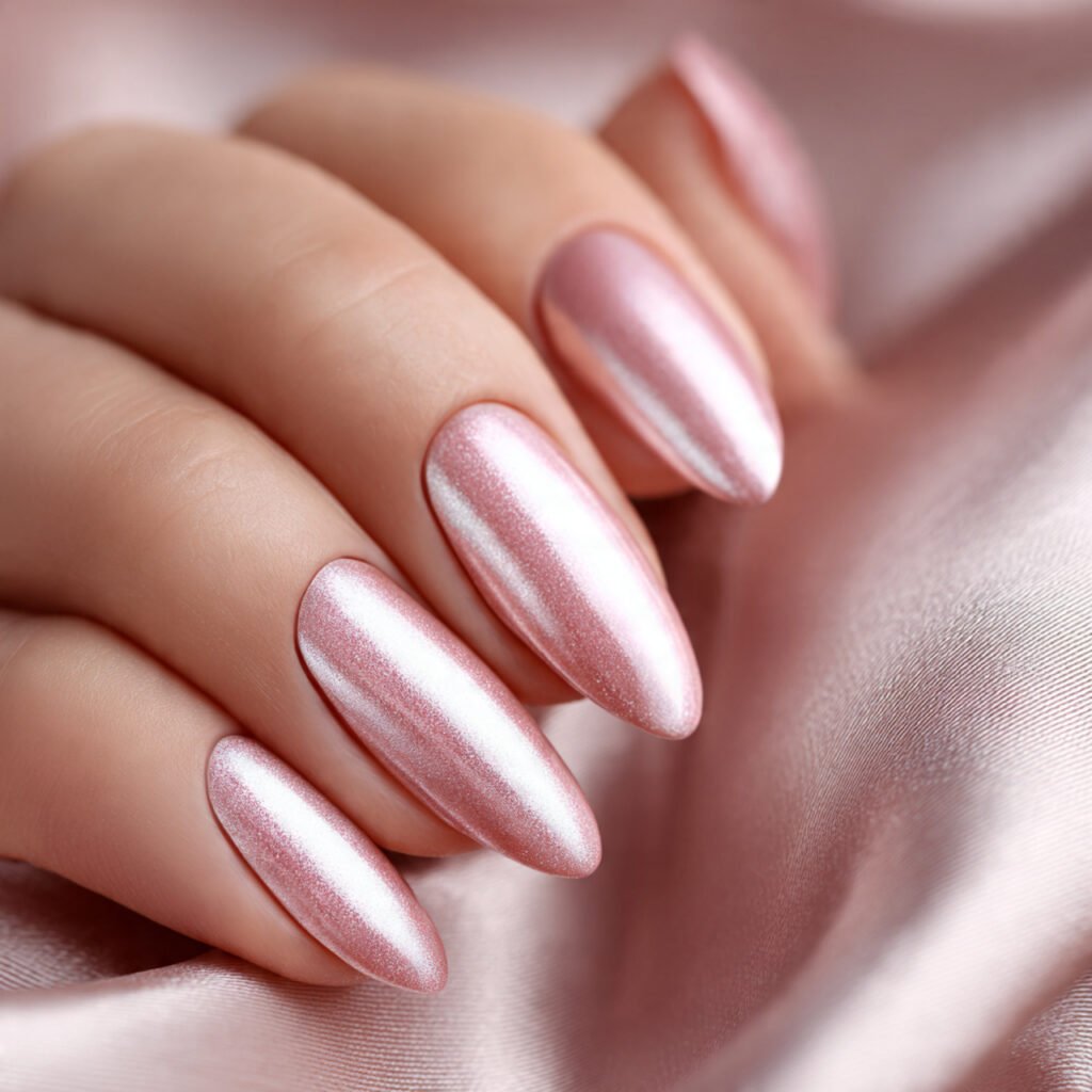 Rose Gold Shimmer Accents