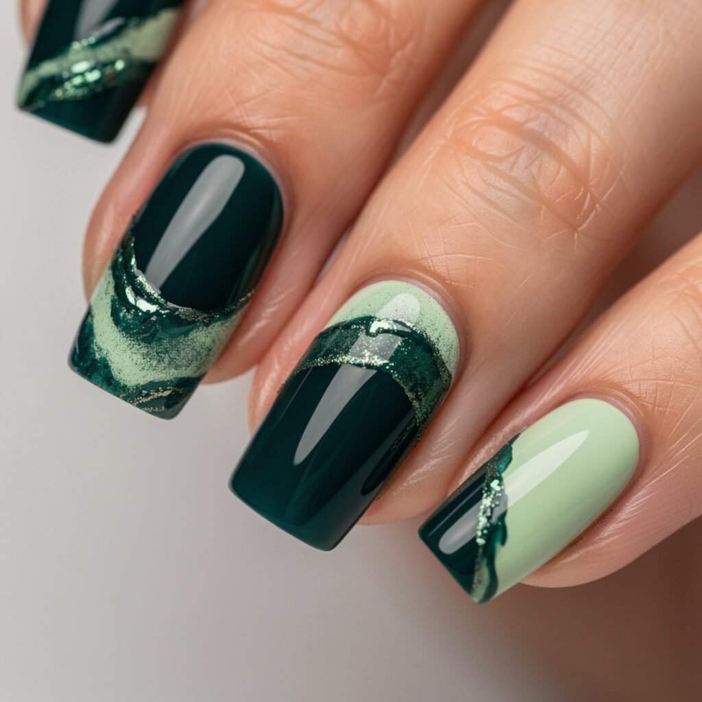 Muted Pistachio Contrast