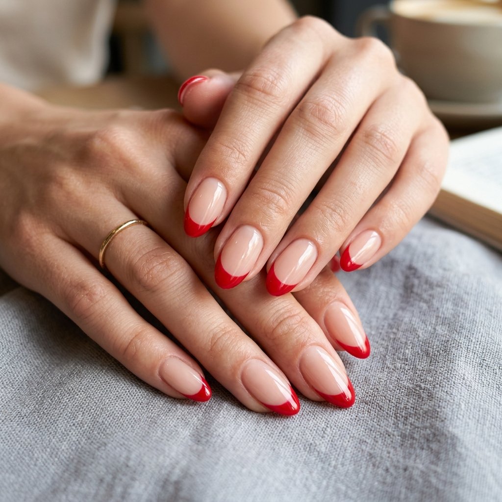 Best red french tip nails Ideas to Try
