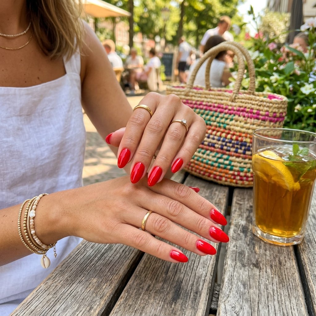 35 Bold & Beautiful Red Summer Nails Ideas to Inspire You 2 Best Red Summer Nails Ideas to Try This Season