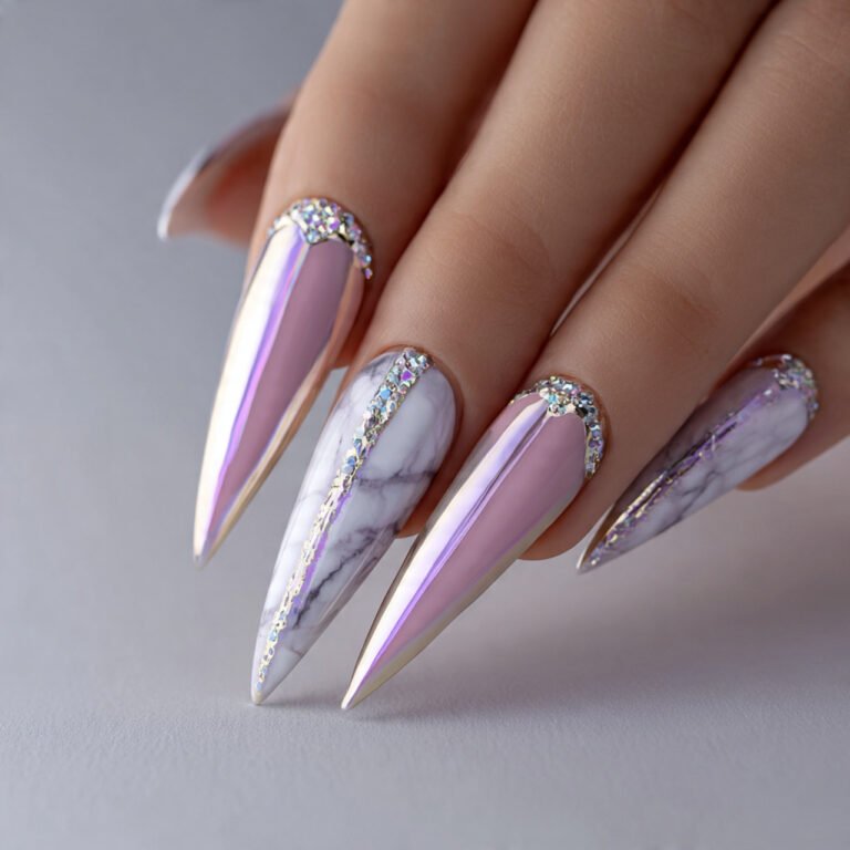 stiletto nail ideas