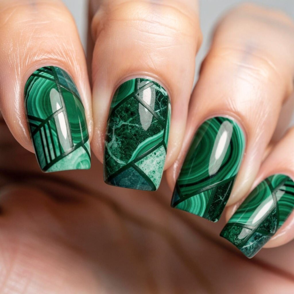 Geometric Malachite Blocks