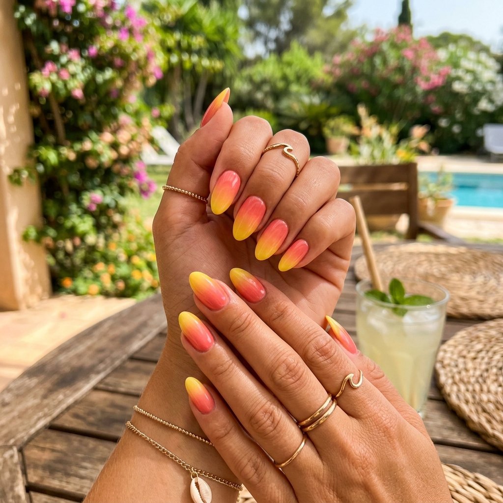 Summer Ombre Nails Ideas to Try This Season