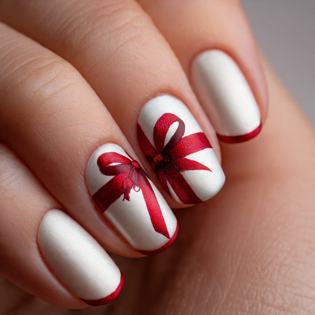 Satin Ribbon Bow Art