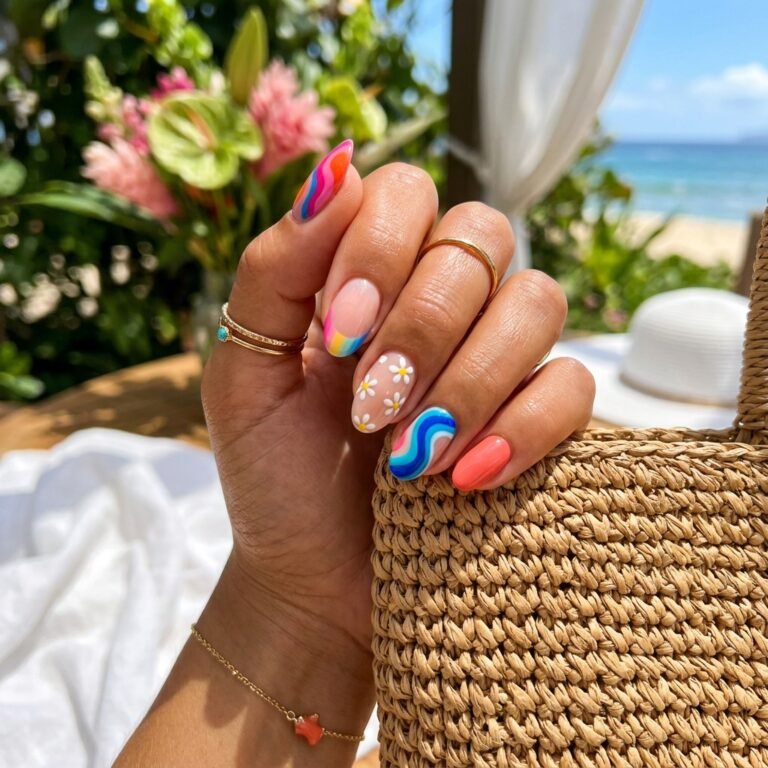 trendy summer nails