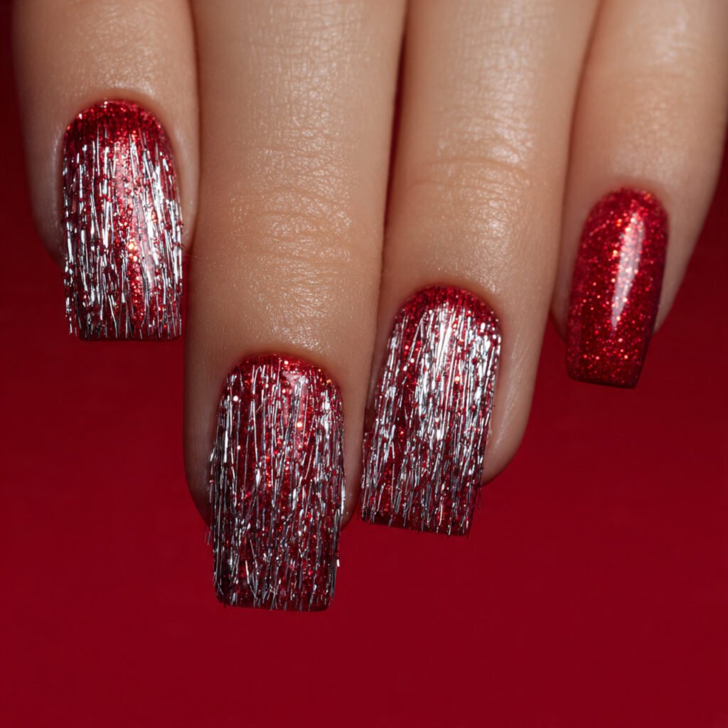 Sparkling Tinsel Fringe Effect