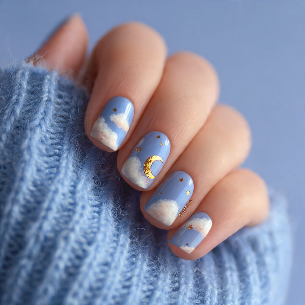 whimsical 11 macro view of fingernails featuring h