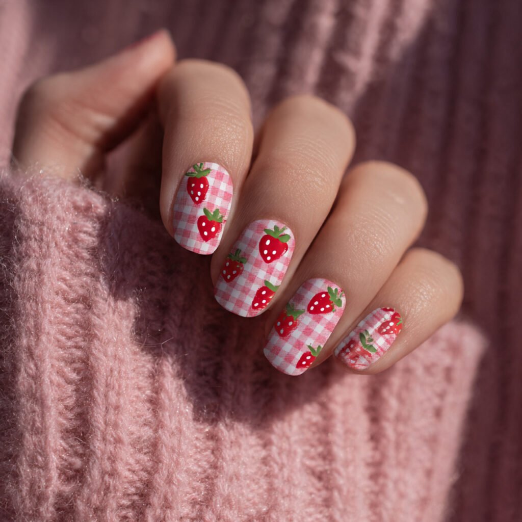 Whimsical Strawberry Pattern Ideas