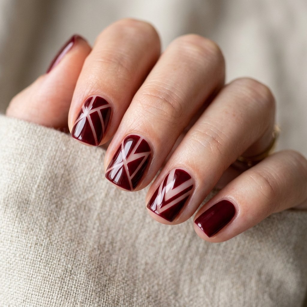 30 Best September Nails Designs for Fall 2026 24 Negative Space Nail Ideas