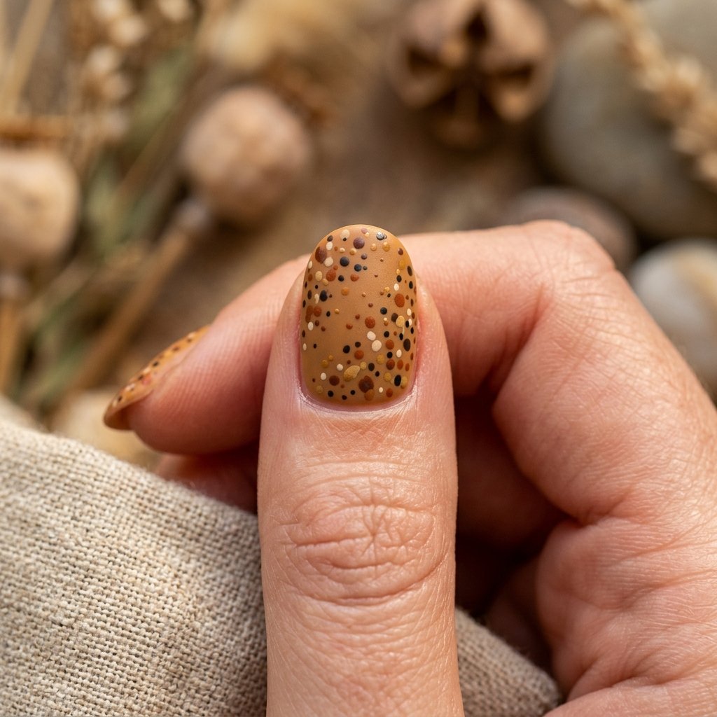 Speckled Egg Nail Ideas