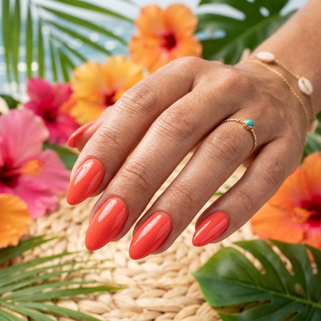 35 Creative Almond Nails Ideas for Your Next Manicure 21 Summer Color Ideas