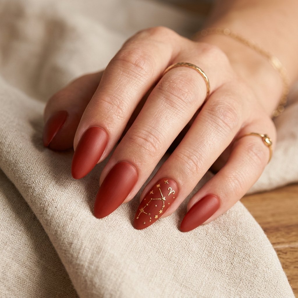 Aries Almond Nail Ideas