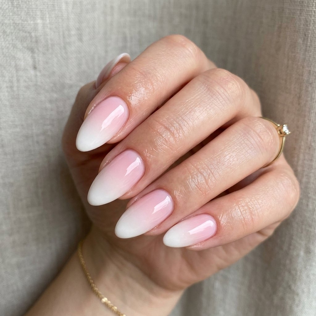 35 Creative Almond Nails Ideas for Your Next Manicure 4 Ombre Color Ideas