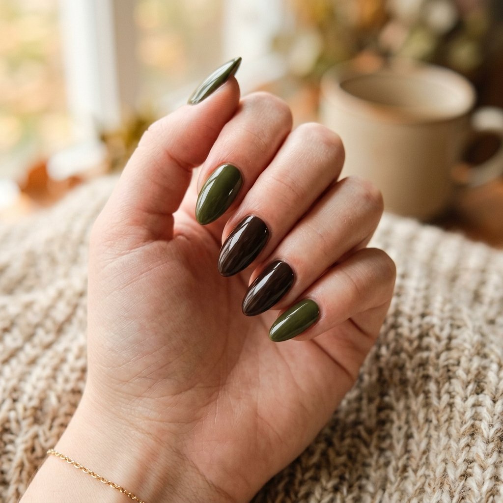 Almond Shape Fall Nail Ideas
