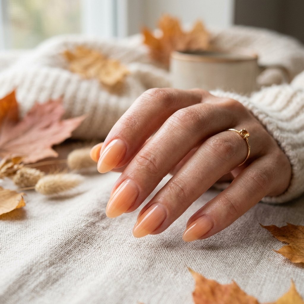 35 Modern Orange Fall Nails Ideas From Rust to Pumpkin 15 Light Orange Nail Ideas