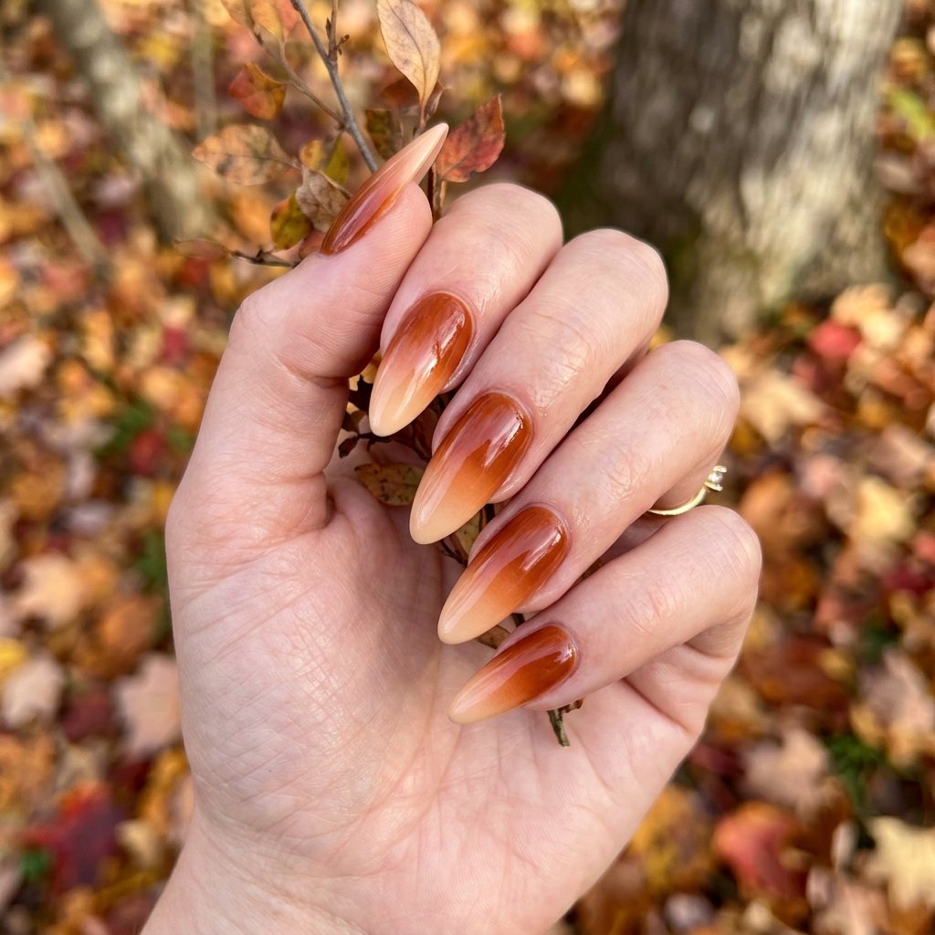 Burnt Orange Ombre Ideas