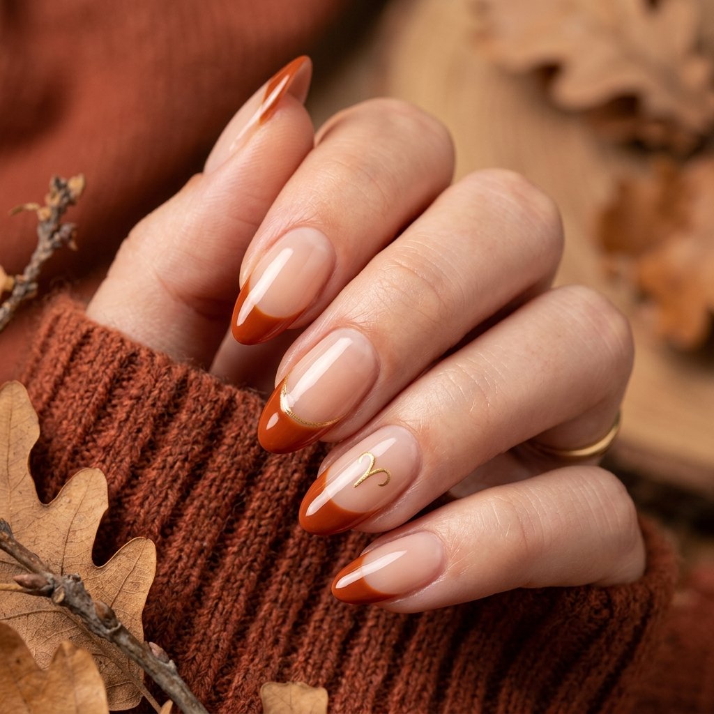 Aries French Tip Nail Ideas