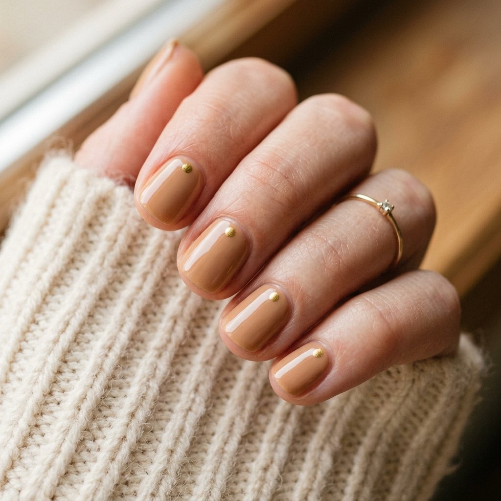 Soft Caramel Nail Ideas