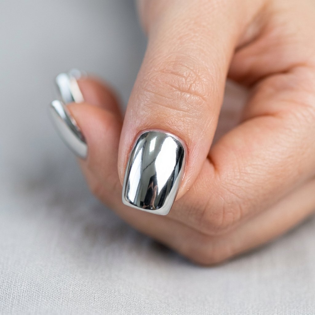 Chrome Finish Nail Inspiration