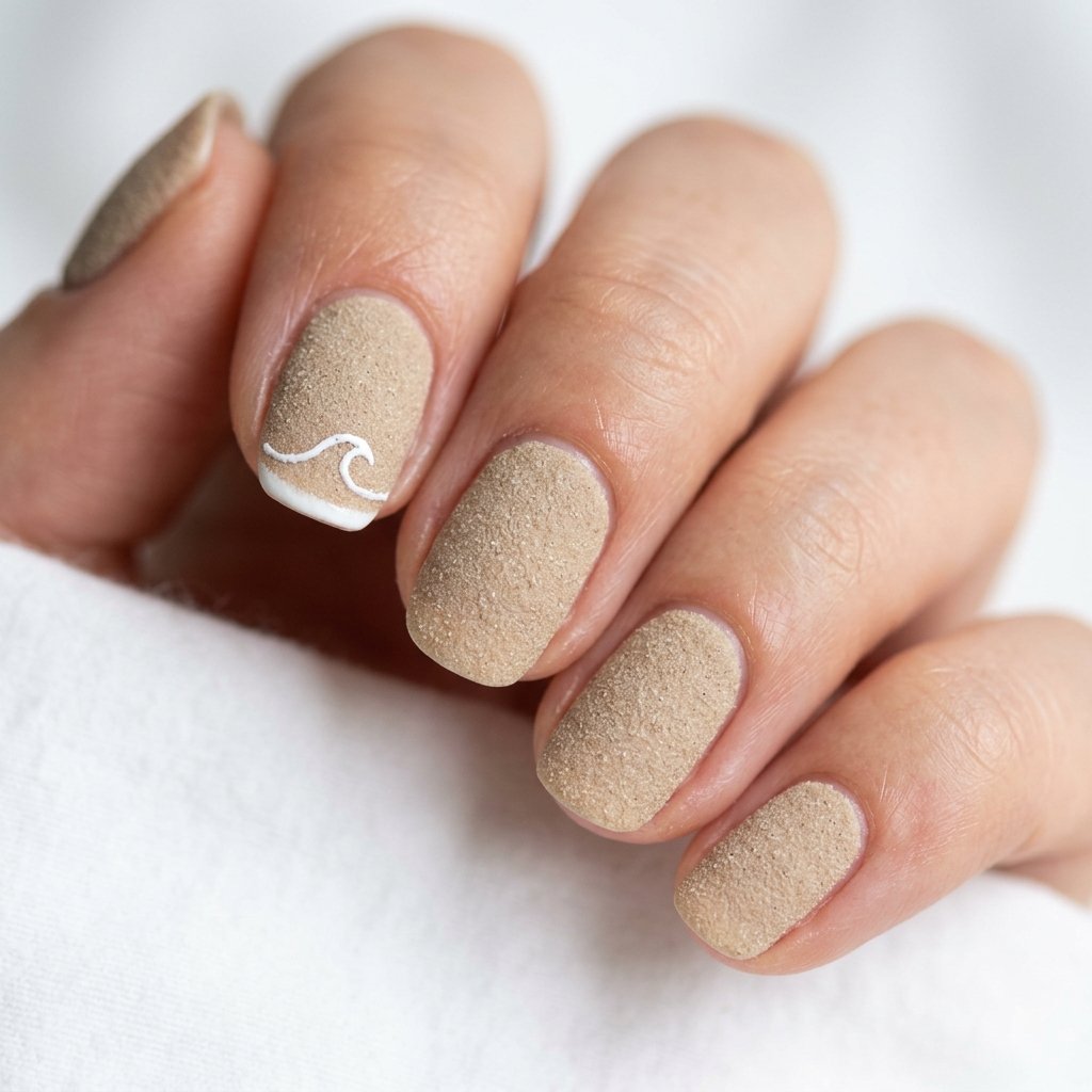 35 Top Simple Summer Nail Designs to Try Before the Season Ends 15 Beach Summer Nail Designs