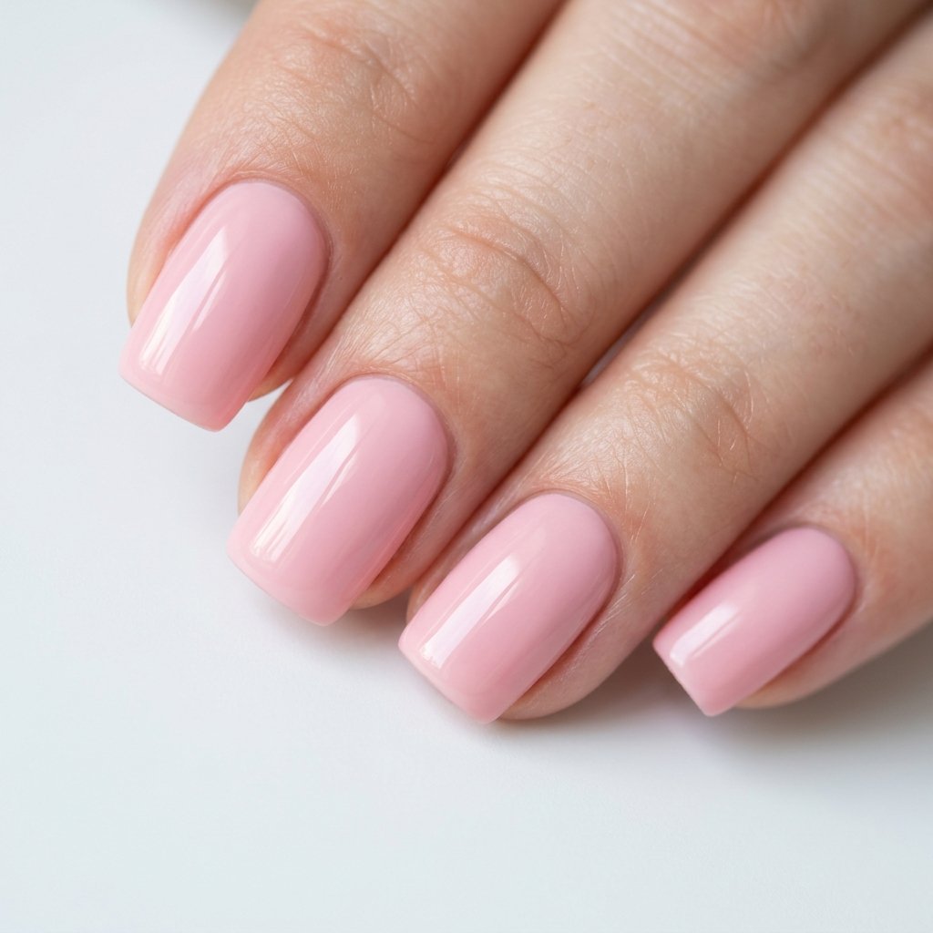35 Top Simple Summer Nail Designs to Try Before the Season Ends 18 Light Pink Summer Nail Designs