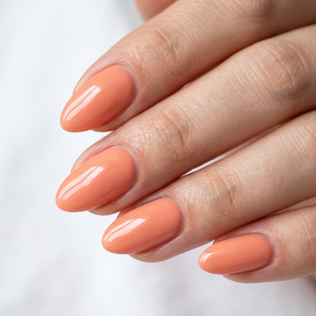 35 Top Simple Summer Nail Designs to Try Before the Season Ends 23 Peach Summer Nail Designs