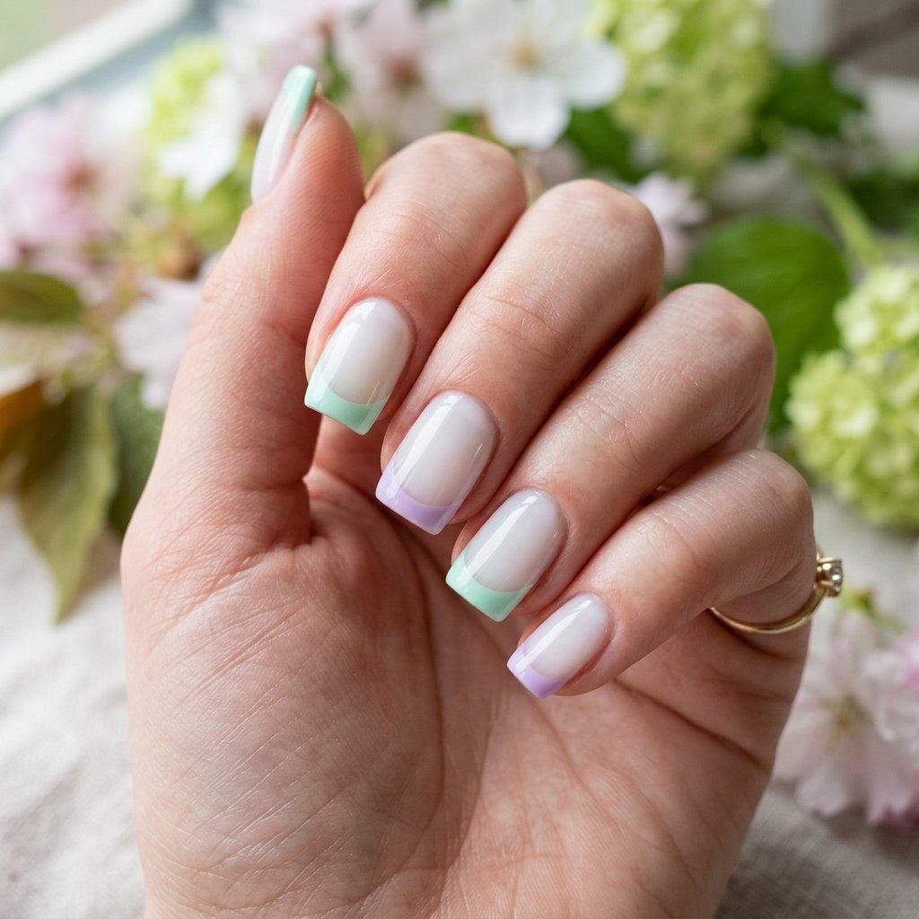 30 French Tip Nails Designs You'll Want to Copy 19 Spring French Tip Ideas