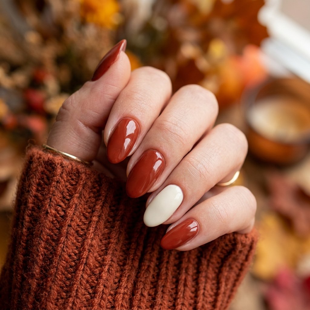 Rust Red Nail Ideas