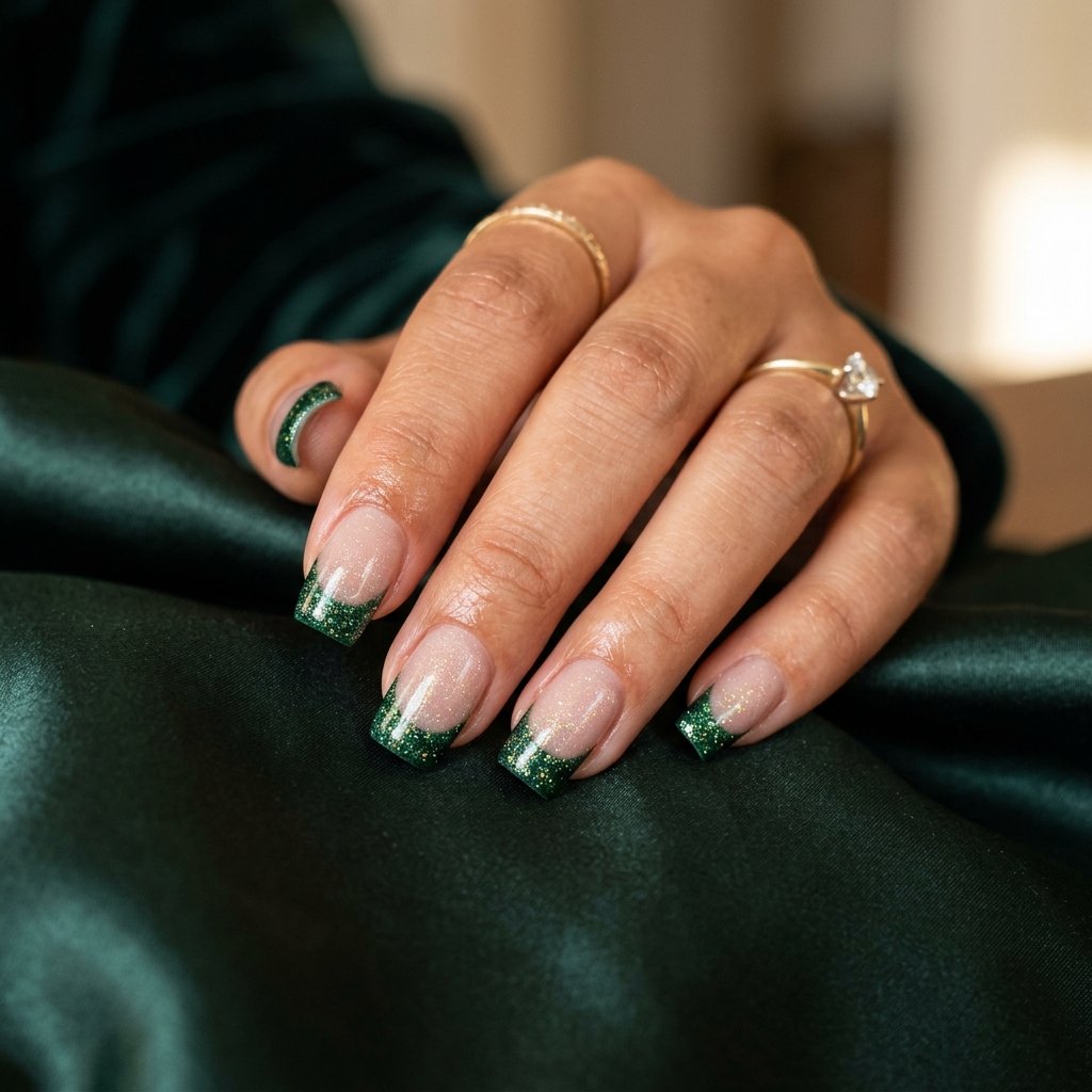 Glitter Green Tip Ideas