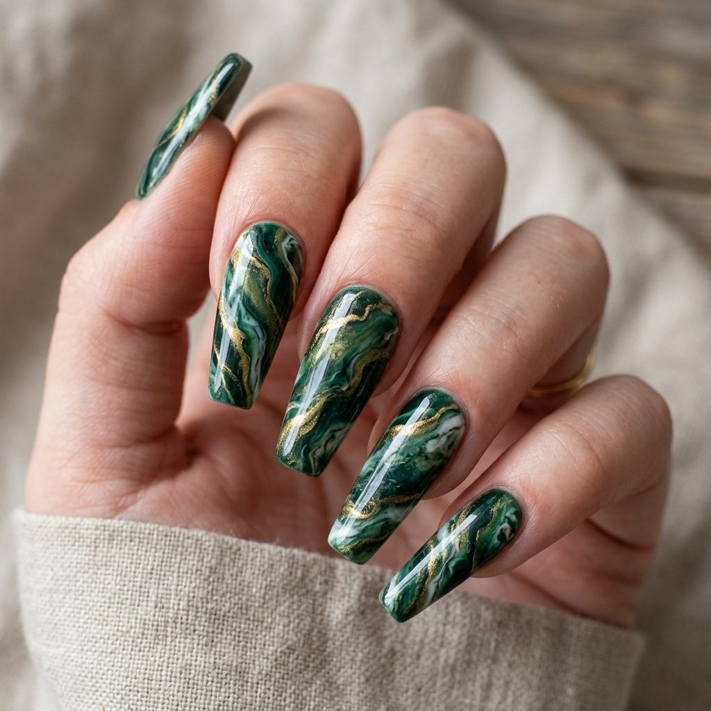 Marble Green Tip Ideas