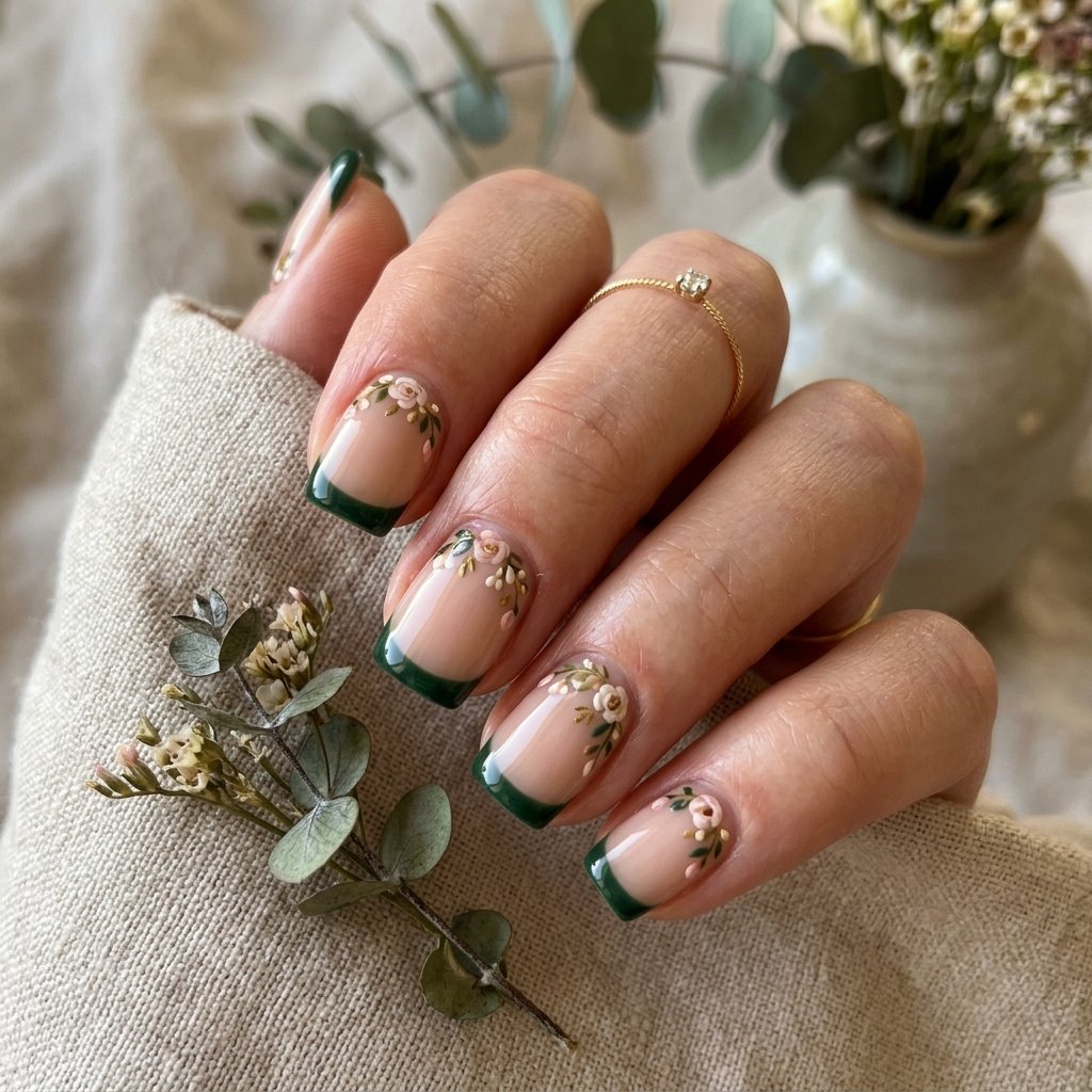 Floral Green Tip Ideas