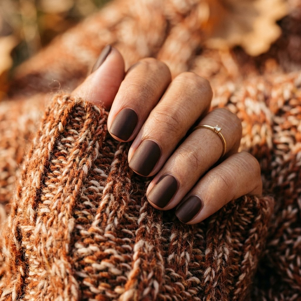 30 Best September Nails Designs for Fall 2026 9 Matte Finish Nail Ideas