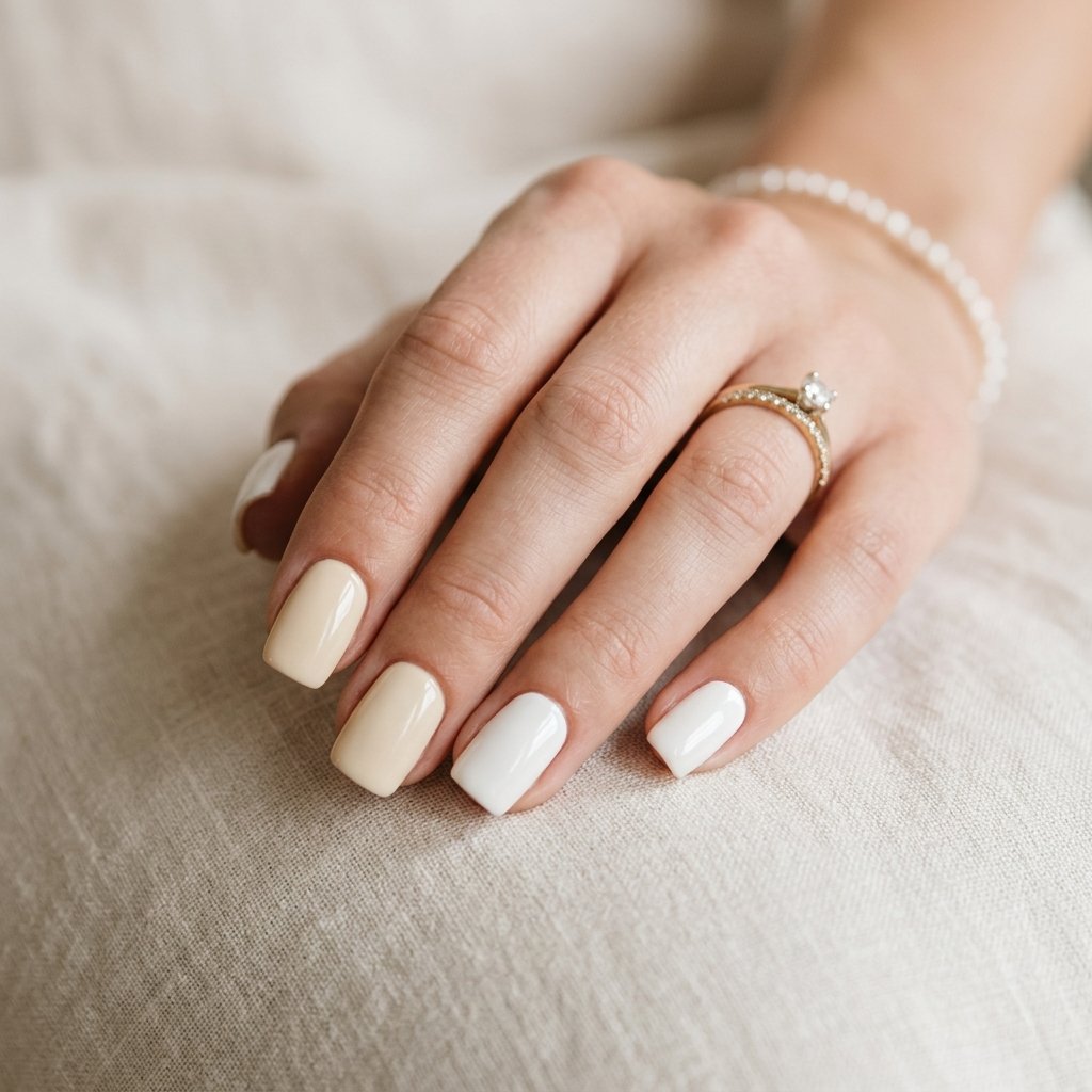 Ivory Tone Nail Inspiration